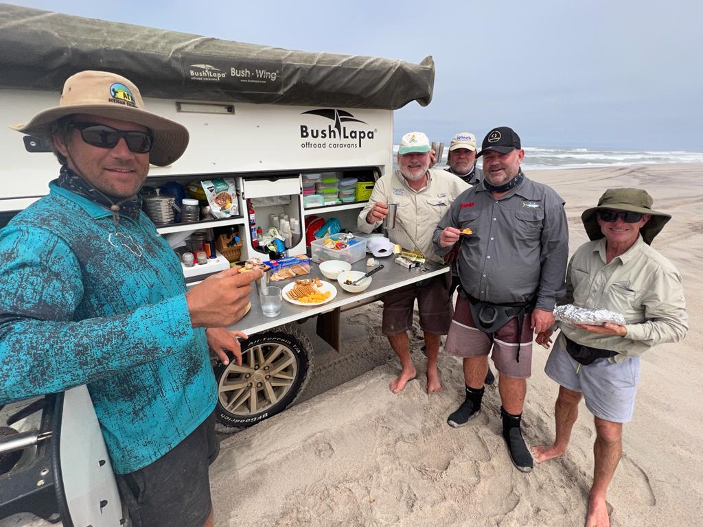 Cape Cross Namibia shore fishing