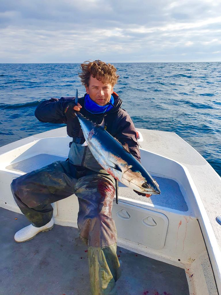 tuna caught in west coast inshore